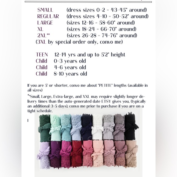 $7 - White Bridal Robe - Picture 6 of 6